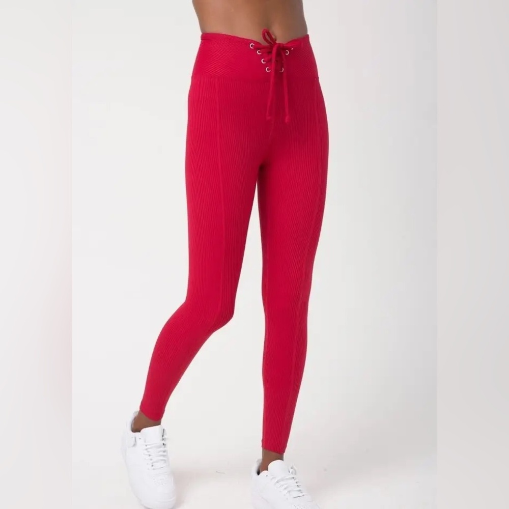 Year of Ours from Revolve Ribbed Football Leggings